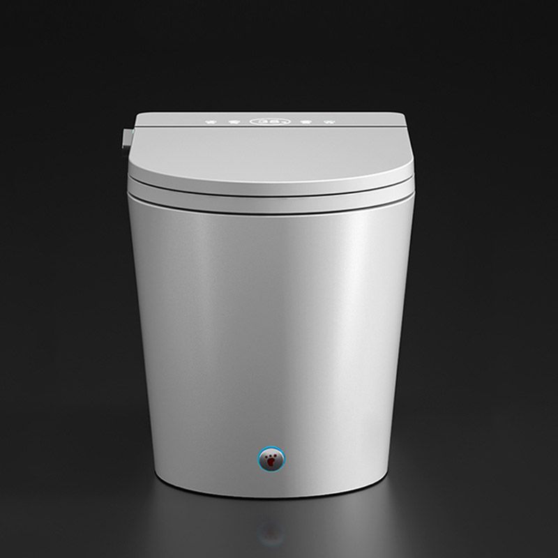 Modern 1-Piece Toilet Floor Mounted Urine Toilet with Slow Close Seat for Washroom