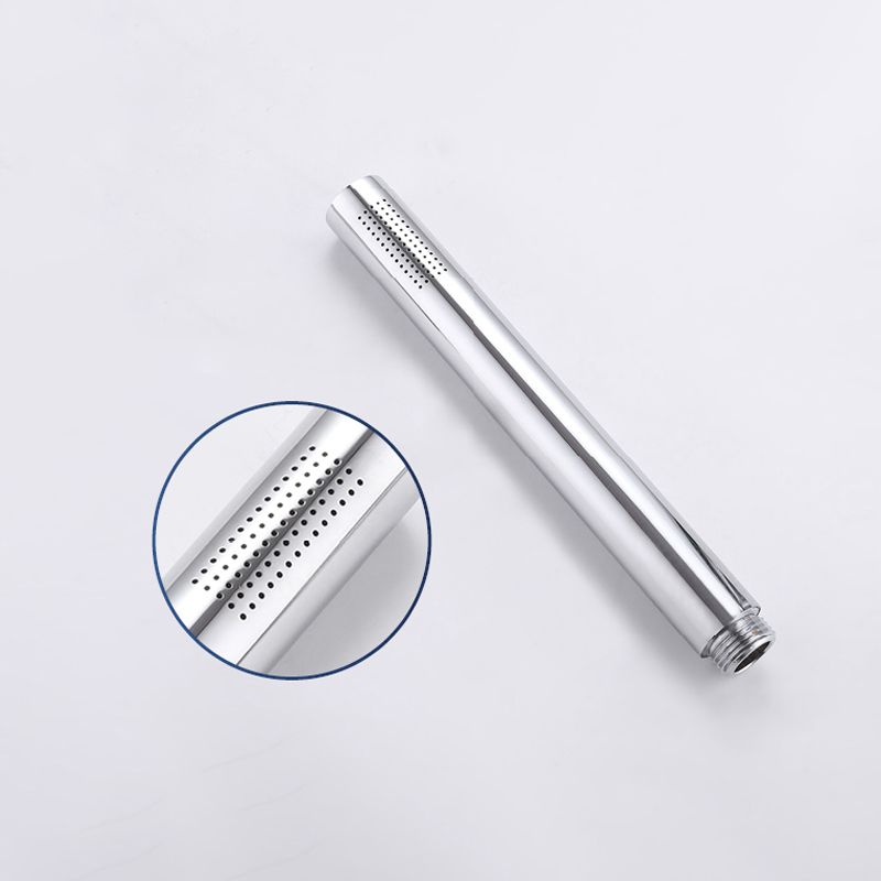 Wall Mounted Metal Tub Filler Low Arc Waterfall Bathroom Faucet with Hose