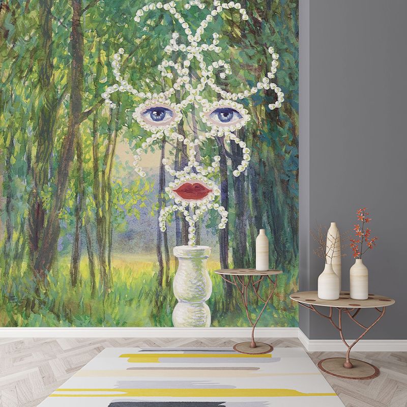 Surreale Wandpapier-Wandbilder in Originalgröße, Pastellfarben, Rene Magritte Sheherazade-Gemälde, Wanddekoration, individueller Druck