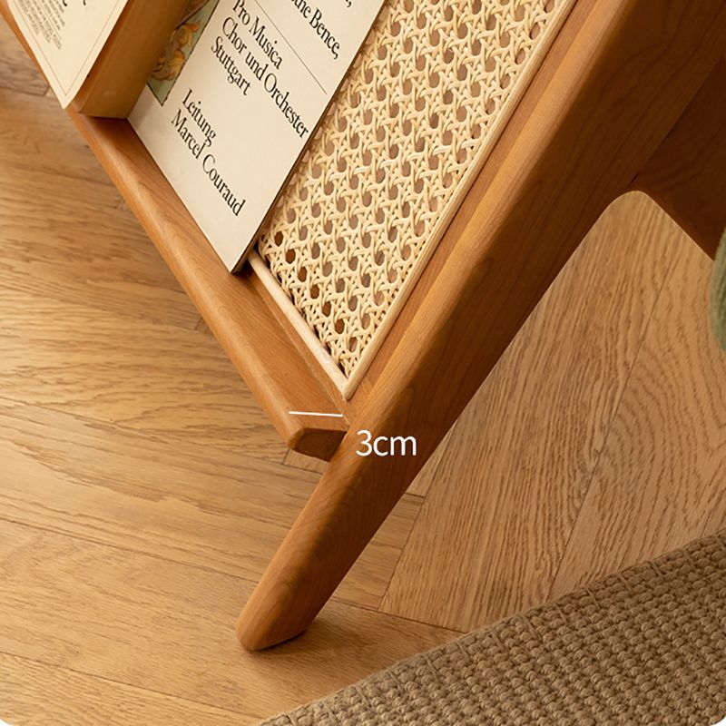 17" Wide Side Table Rectangular Accent Side Table with Storage