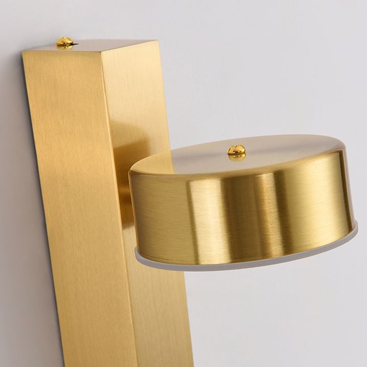 Moderner Stil Geometrischer Wandleuchten Beleuchtung Metall 1 Leichte LED -Wandmontagelampe