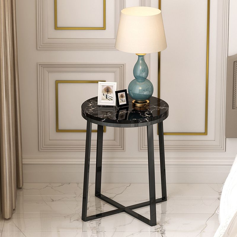 Trestle Coffee Table  Contemporary Cocktail Table for Living Room
