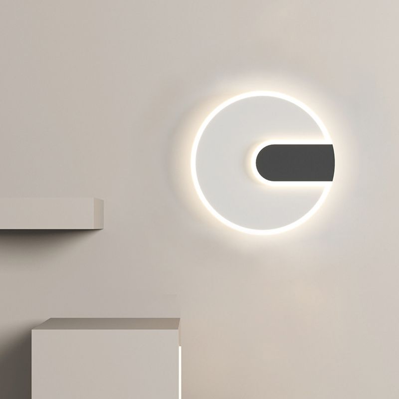Simple Shape Wall Lighting Fixtures Modern Metal Wall Light Sconces for Bedroom