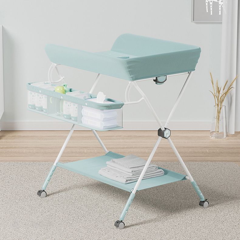 Safety Rails Baby Changing Table Metal Changing Table Portable