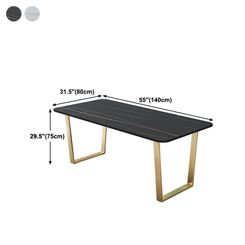 Nordic 1/2/5/7 Pieces Dining Set Sintered Stone Dining Table with Chairs