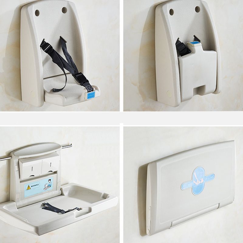 Folding Baby Changing Table Modern Changing Table in Matte Finish