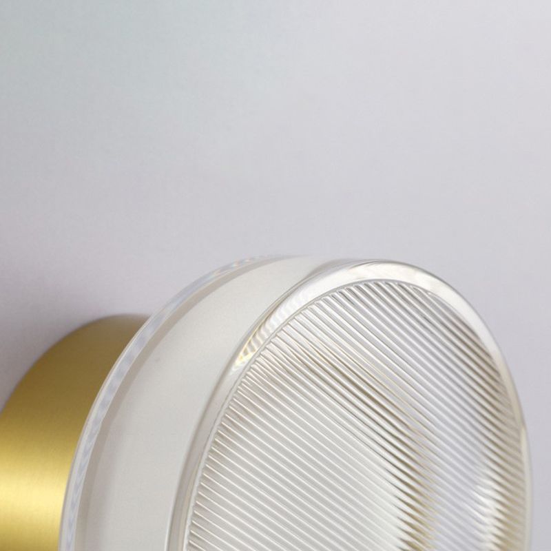 Geometric Wall Lighting Simplicity Acrylic 1 Light Wall Sconces in Clear