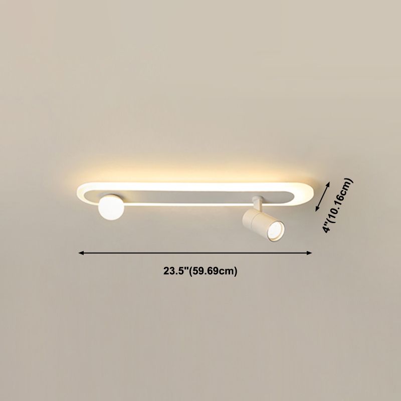 Lampe de plafond moderne de conception de projecteur de lumière de bâti affleurant pour le salon de chambre à coucher