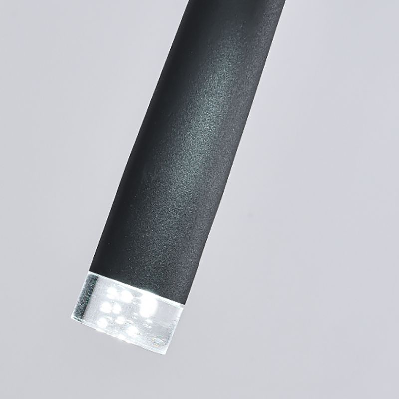 Metal Geometric Shape Hanging Light Modern Style Multi Lights Hanging Light Mount Fixture