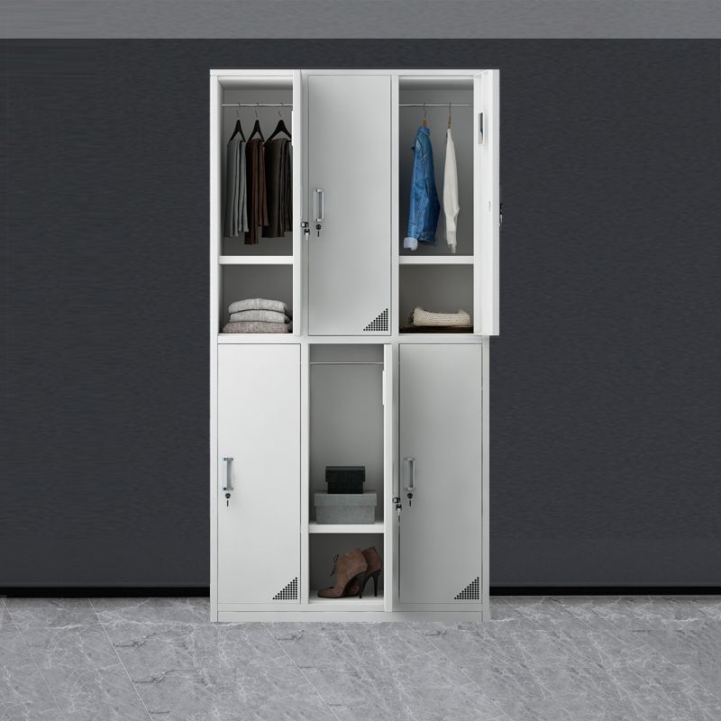 Modern Style Wardrobe Armoire Metal Wardrobe Closet for Home