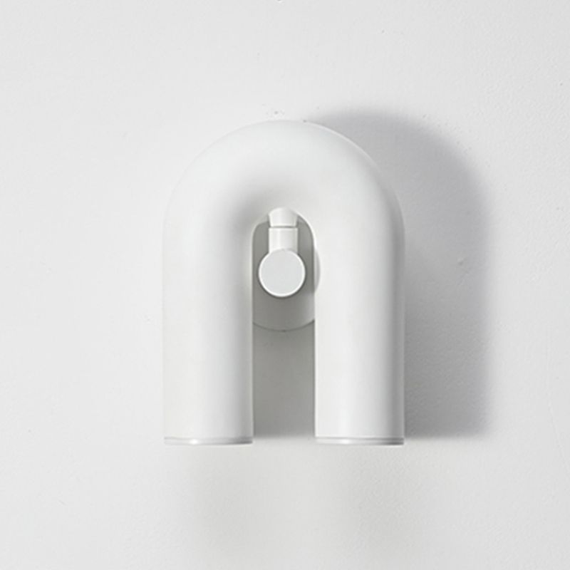 2-Light Geometric Wall Mount Light Modern Style Resin Wall Mount Lighting