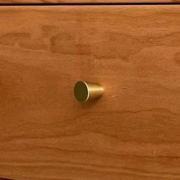 Mid-century Modern 5- Drawer Chest Rectangle Wooden Accent Chest