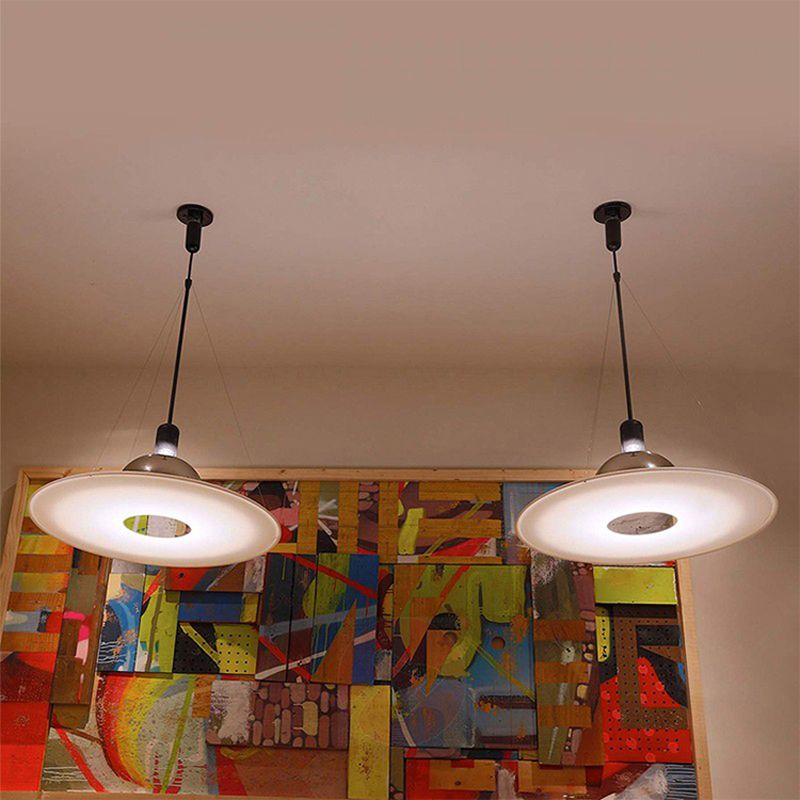 Style moderne 1 Light Pendant Light Metal Hanging Light for Dinning Room