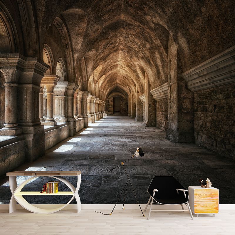 Photography Mural Wallpaper Eco-friendly Novelty Style Wall Covering for Fireplace