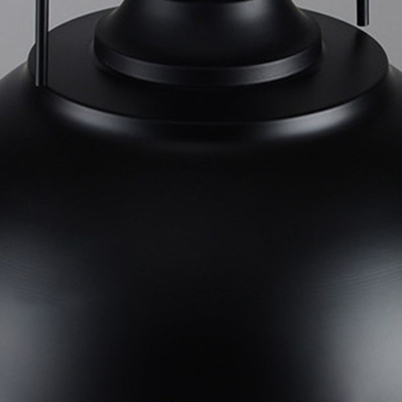 Black Swivel Joint Pendant Lighting Fixture Vintage Style Metal Dinning Room Hanging Light Kit