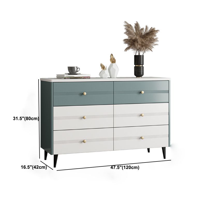 Modern Rectangle Accent Chest with Drawer Scratch Resistant Chest