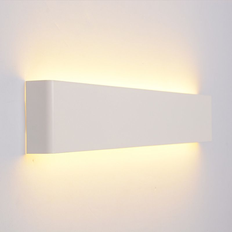 Accesorios de iluminación de la pared rectángulo Iluminación de pared del hogar minimalista