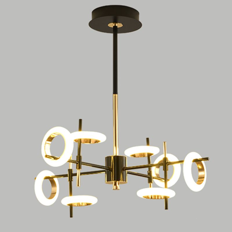 Stile moderno semplicità LEDELIE LEDALILE LUCE ACRILICO LUCE PENDANTE ROUND PER SOGGIO