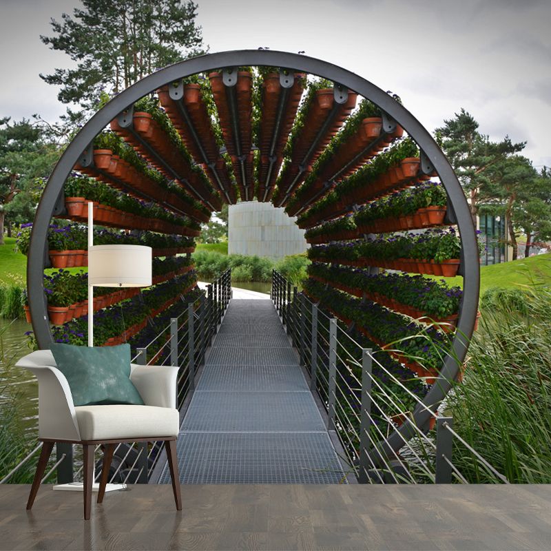 Minimalism 3D Art Illusion Mural Wall Decoration for Living Room Bedroom