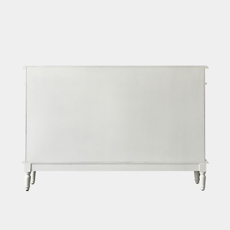 Industrial Painted Accent Cabinet Two/Three Drawers Wood Chest