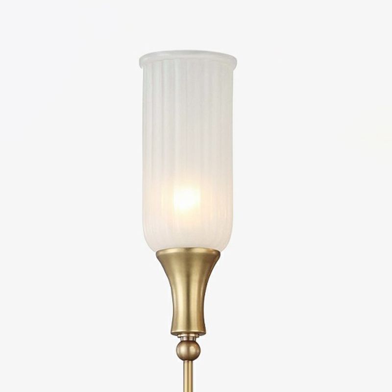 Glass Cylinder Wall Sconces Industrial Style Multi Lights Wall Mounted Lamps