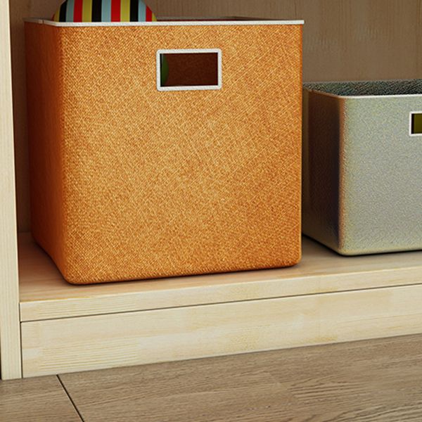 Light Brown Color Modern Bookshelf Wood Bookcase for Home Use