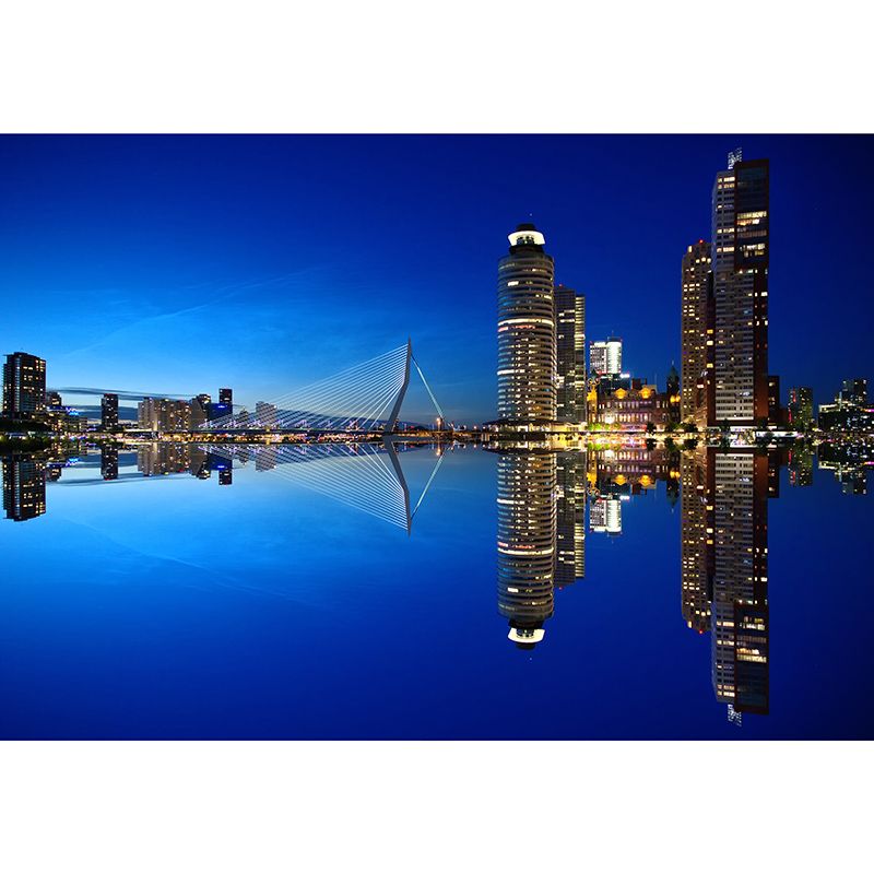 Mural Wallpaper Urban Landscape Photography Environment Friendly Living Room Wall Mural