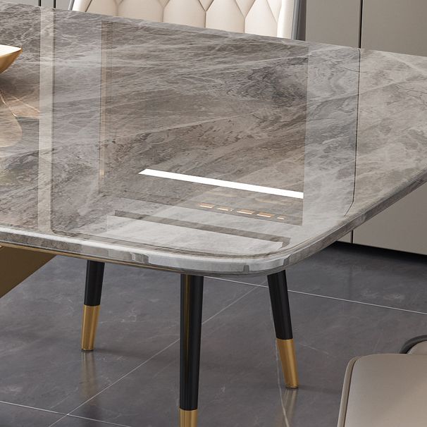 Dining Room Dinner Kitchen Table Pedestal Stone Dining Table