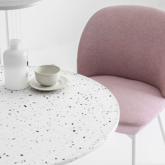 Tavolo da pranzo rotondo tavolo da semplicità stile piedistallo mobili casual per casa