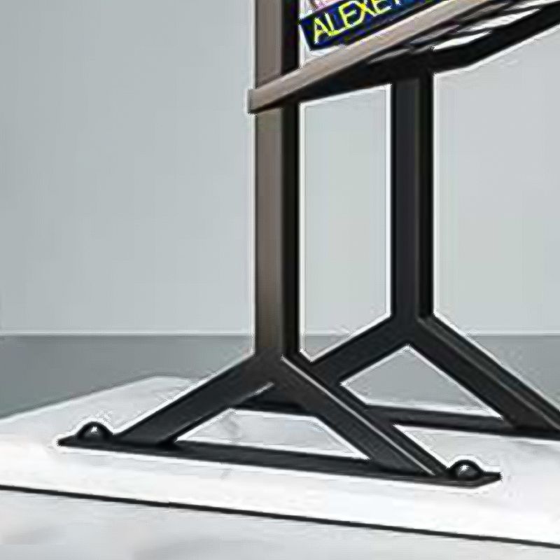 Modern Style Metal Bookshelf Etagere Shelf Bookcase for Home