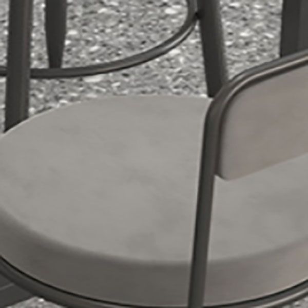 Modern 1/7 Pieces Bar Table Set Rectangle Stone Counter Table with Stools for Living Room