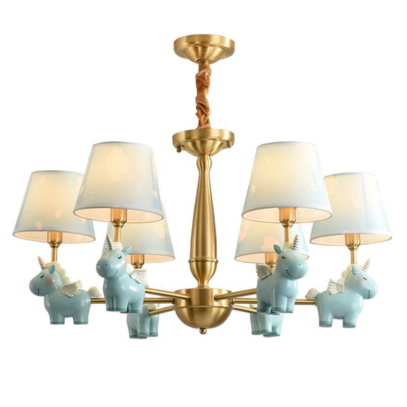 Suspension de godet de style enfant Tissu de la salle des enfants