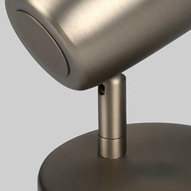 Modernism 2-Light Black/White/Nickel Wall Mounted Sconce Metallic Shaded Wall Light