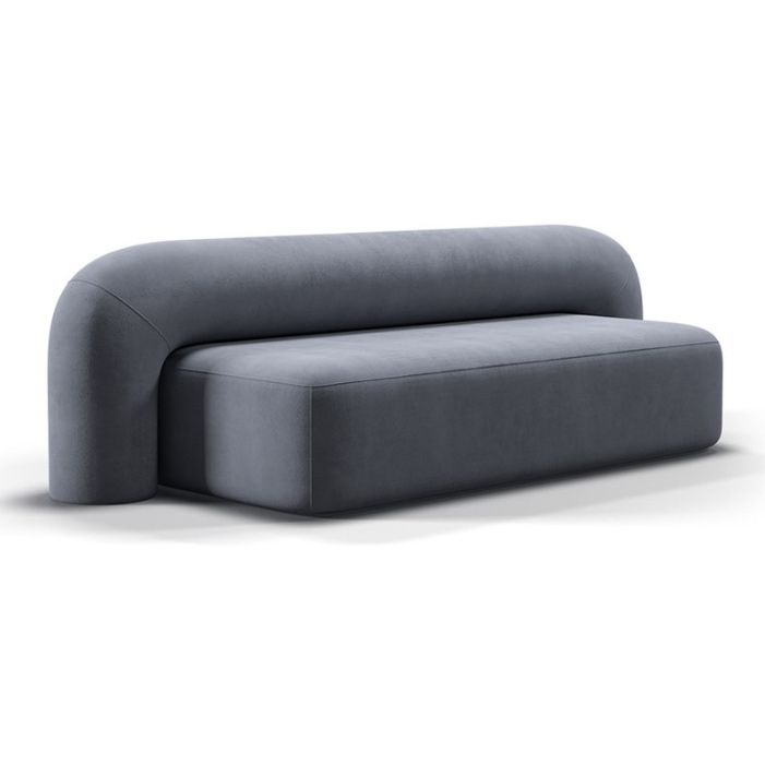 Modern Minimalist Velvet Sofa 2/3-Seater Armless Living Room Sofa