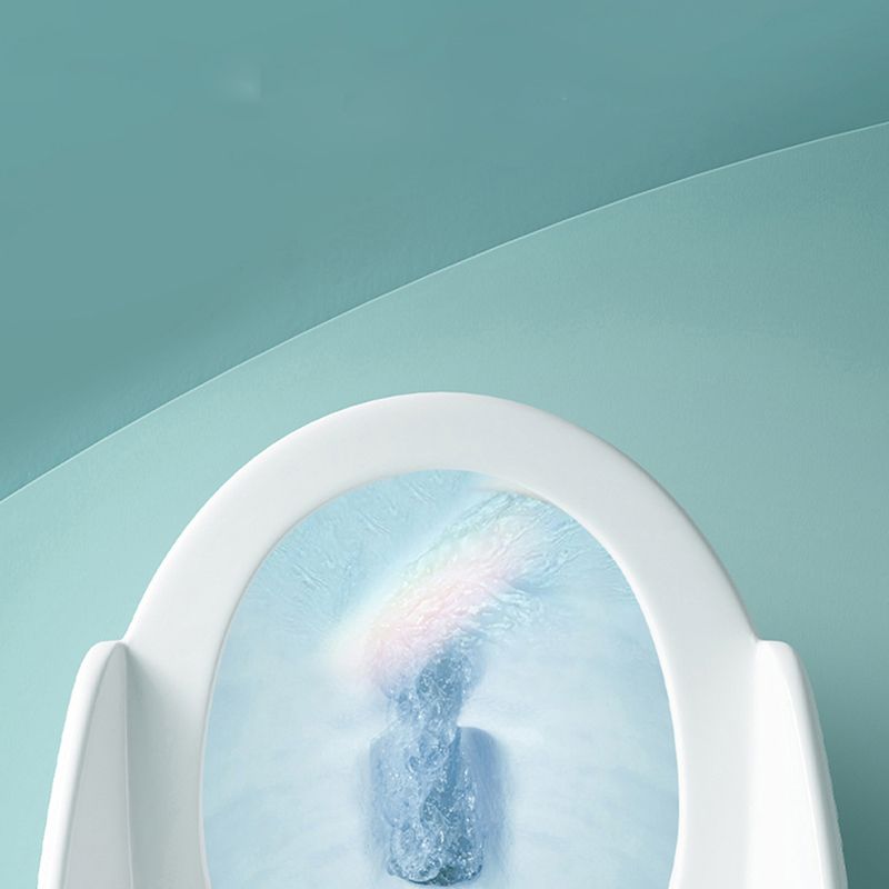 Contemporary Floor Mount Toilet Seat Included Urine Toilet for Bathroom