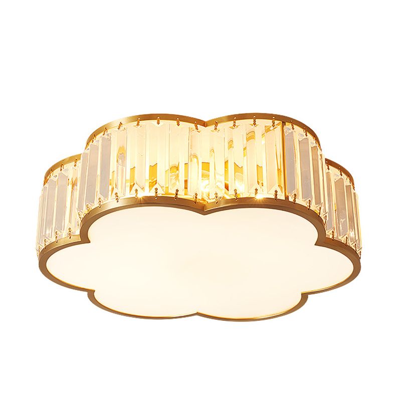 Accesorios de luz de techo de cristal minimalistas de iluminación de techo de cristal para Hallway