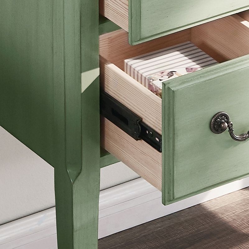 French Country Storage Chest with 6 Soft-Close Drawers for Home
