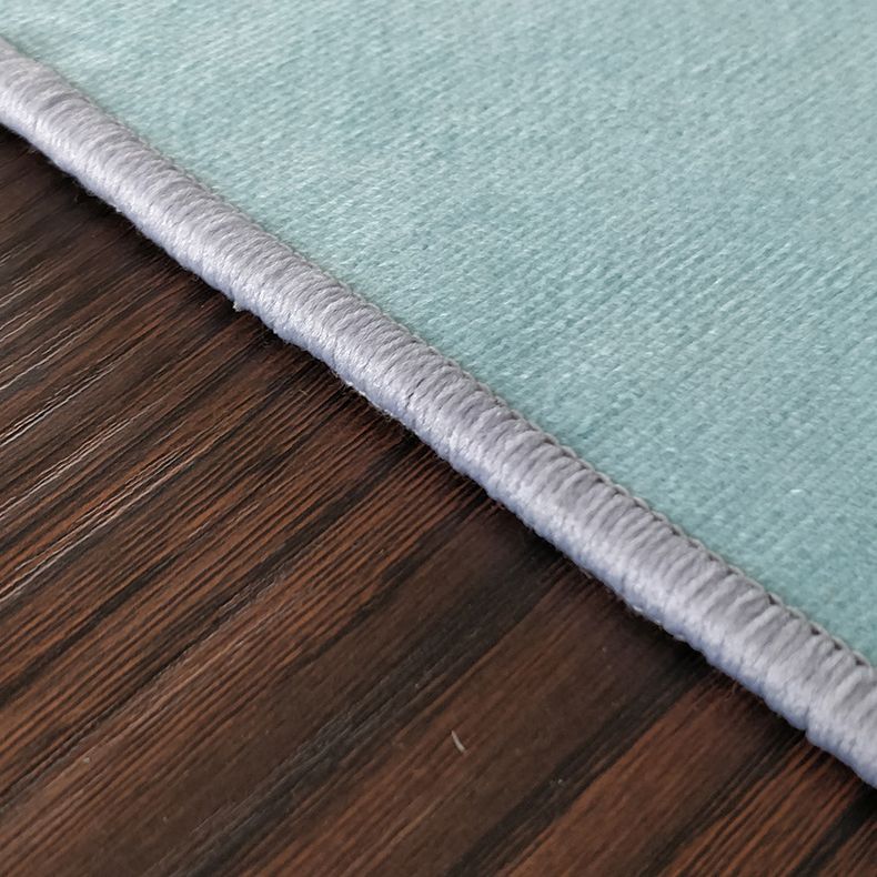 Multicolor Comfort Indoor Rug Polyester Geometric Print Carpet Non-Slip Backing Rug for Living Room