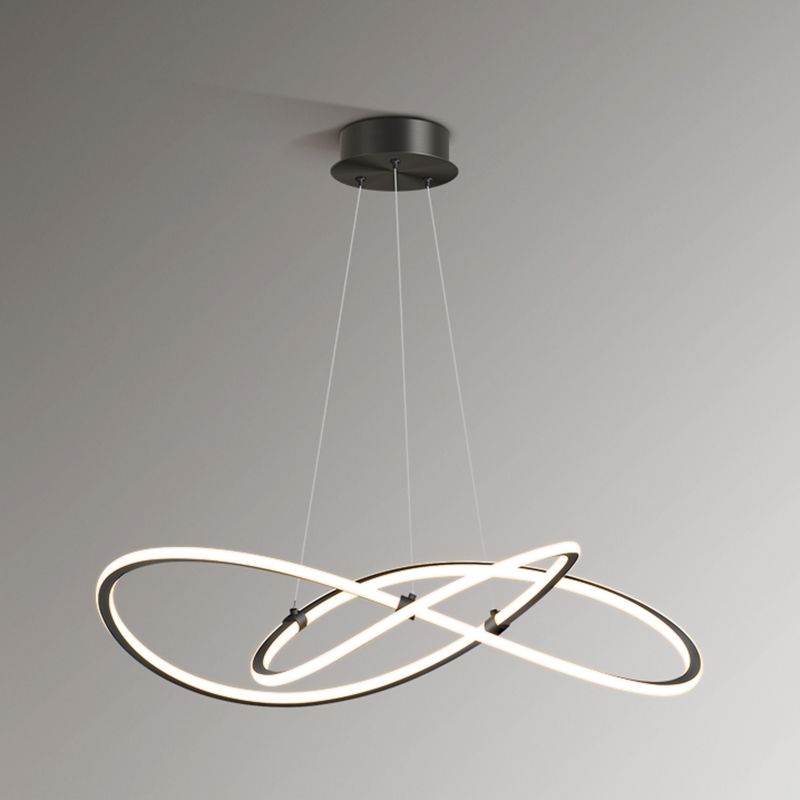 Minimalist 1 - Light Kitchen Island Lighting Aluminum Linear Ceiling Pendant Fixture