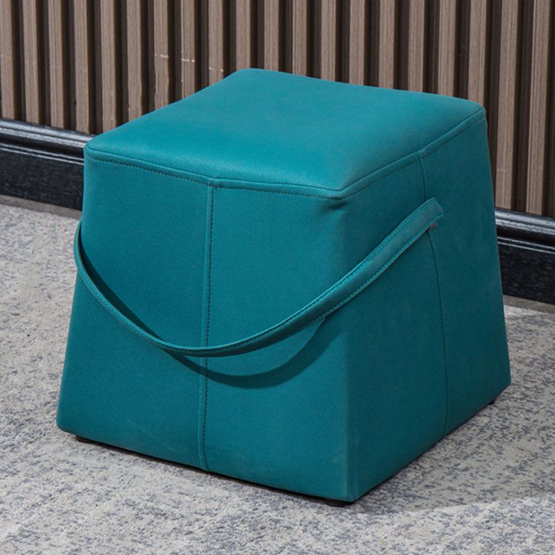 Moden Cotton Pouf Brown Scratch Resistant Pouf for Living Room