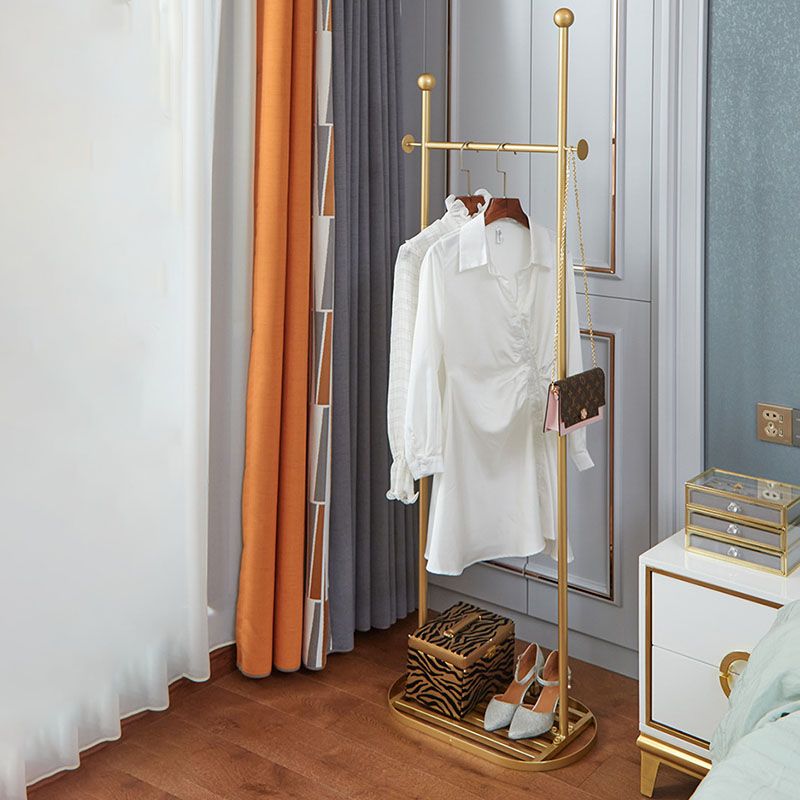 Gorgeous Free Standing Coat Rack Metal Clothes Hanger for Bedroom