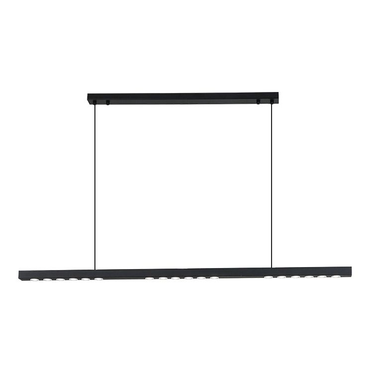 Lámpara colgante moderna lámpara de lámpara larga simple lámpara para comedor de cocina