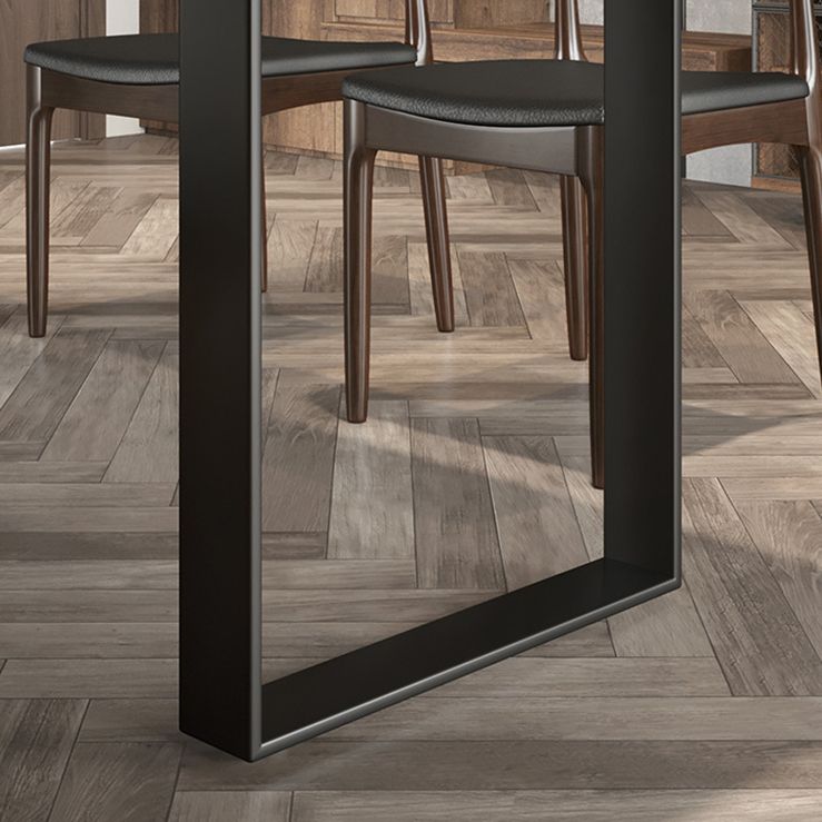 Rectangle Dining Table Set 1/5/7 Pcs Solid Wood Dining Table and Chairs