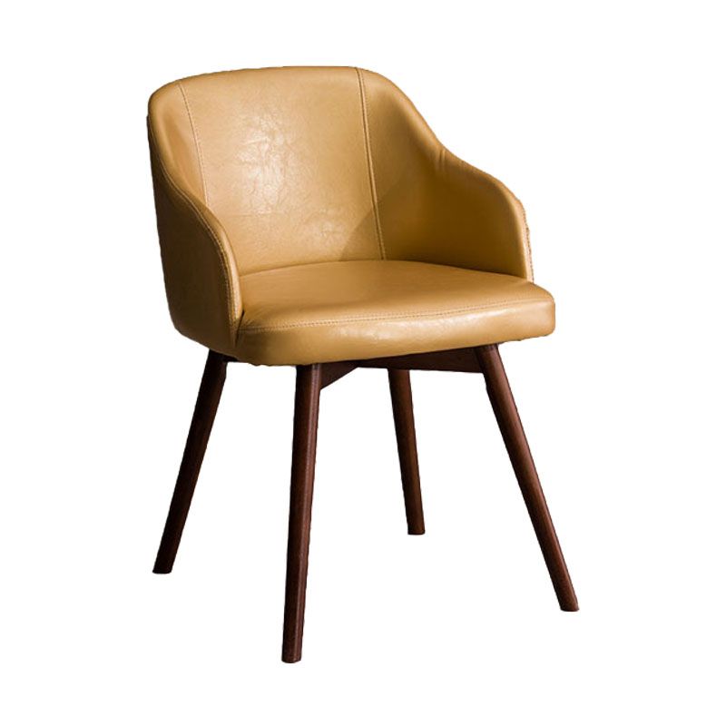 Chaise de salle à manger rembourrée de la chaise de salle à manger rembourrée de la chaise de restauration rembourrée mate