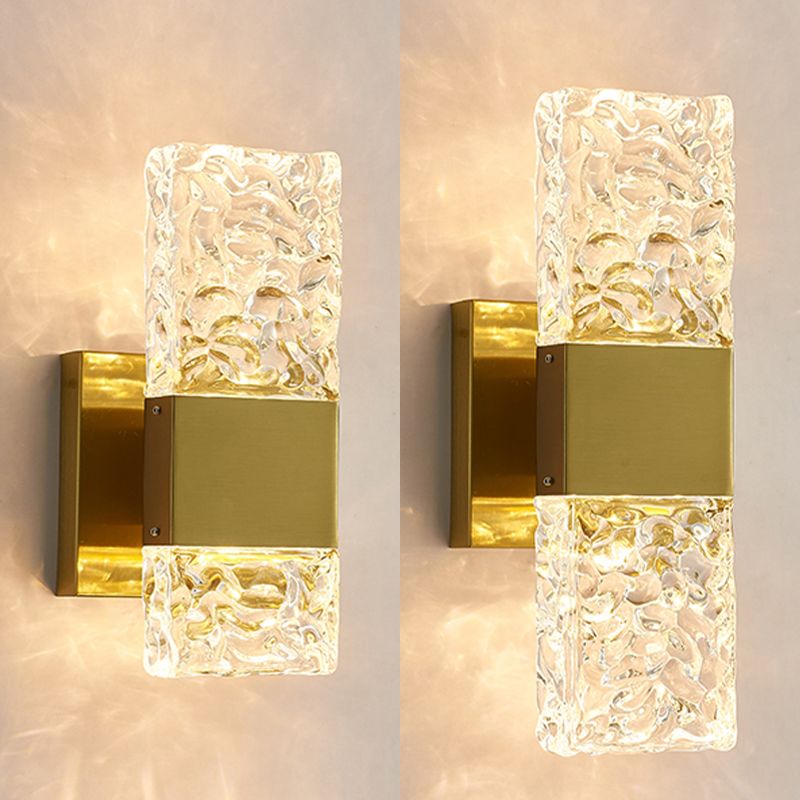 Semplicità lampada a parete a forma di mattone a forma di mattone