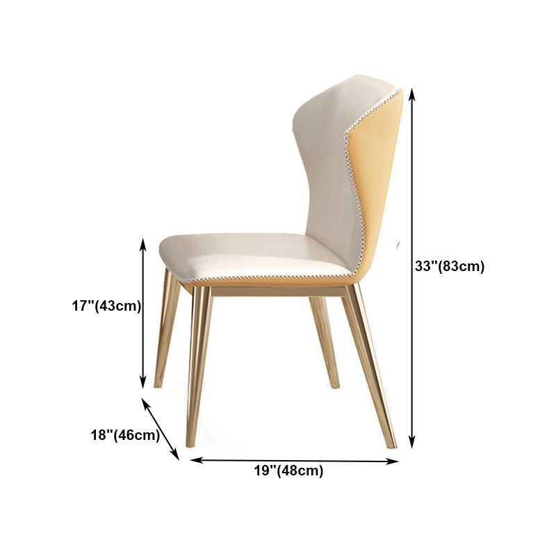 Modern Style 1/4/5/7 Pieces Dining Sintered Stone Dining Table Set with Metal Legs