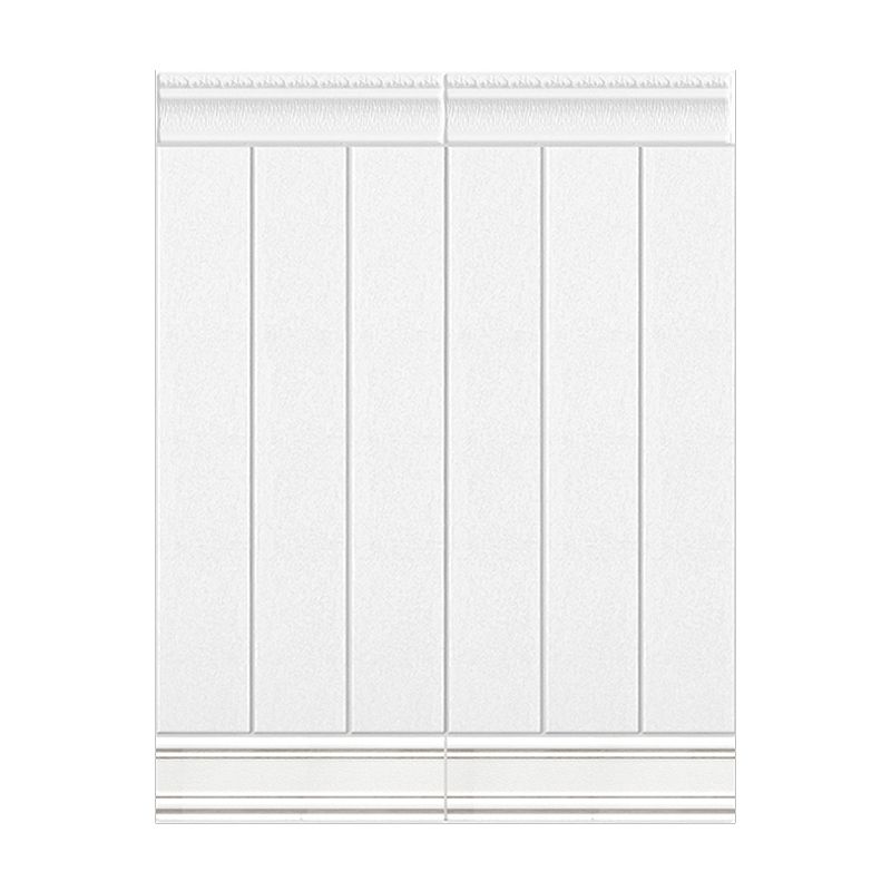 Plastic Backsplash Panels Peel and Stick Wainscoting with Waterproof