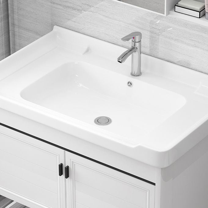 Freestanding Bathroom Sink Vanity Glam Single-Sink Bathroom Vanity