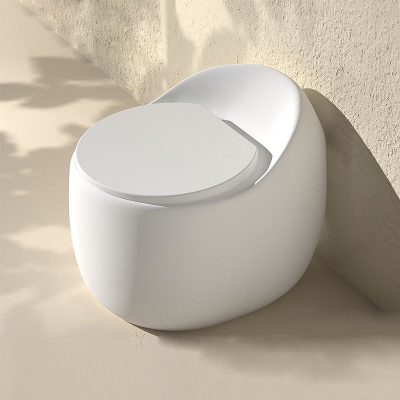 Modern Floor Mount Urine Toilet Concealed Tank Toilet Bowl with Toilet Seat