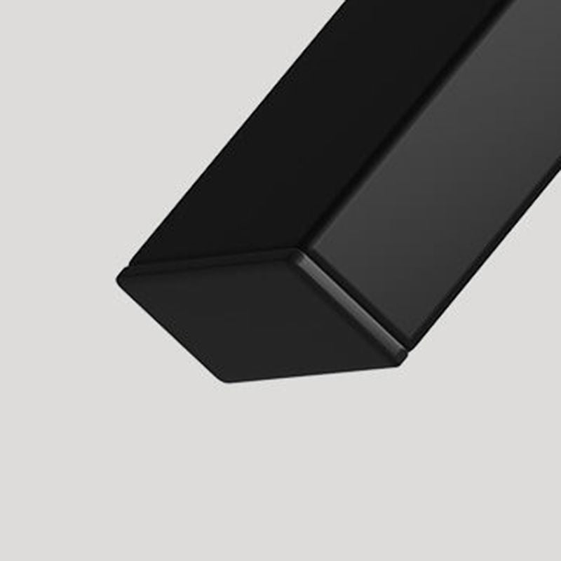 Grey Modern Standard Round Leather Water Resistant Indoor Standard